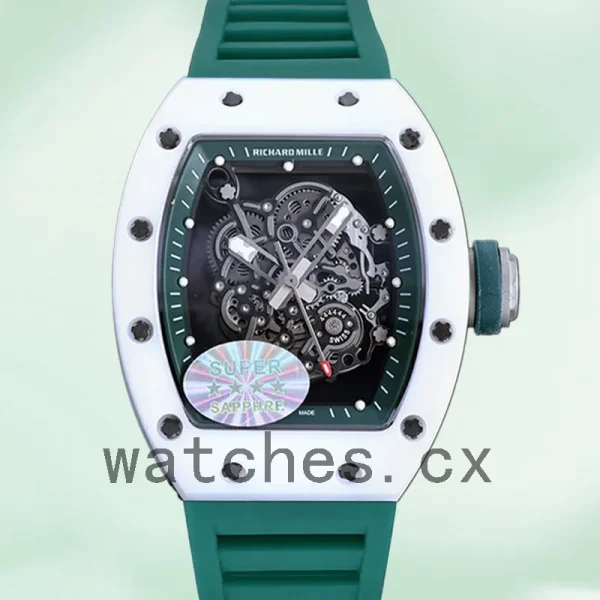 Richard Mille RM055 RM055 Around 50*40mm Men Rubber Band