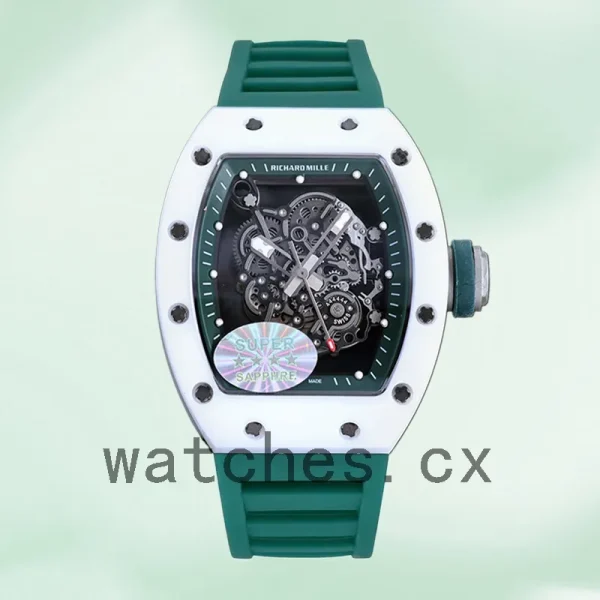 Richard Mille RM055 RM055 Around 50*40mm Men Rubber Band - Image 2