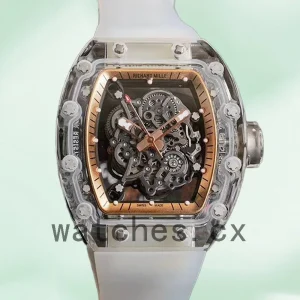 Richard Mille RM055 Around 50*40mm RM055 Men Transparent Dial