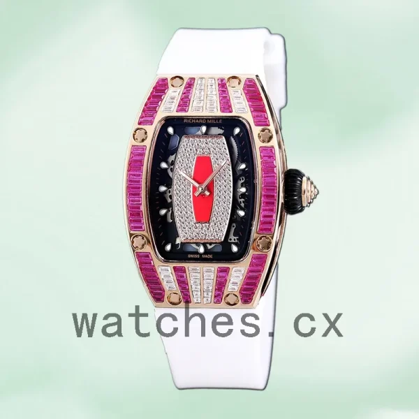 Richard Mille RM 07-01 Ladies RM 07-01-009 31*45mm Red With Diamonds Dial Automatic - Image 2