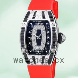 Richard Mille RM 07-01 RM 07-01-015 31*45mm Ladies Black With Diamonds Dial