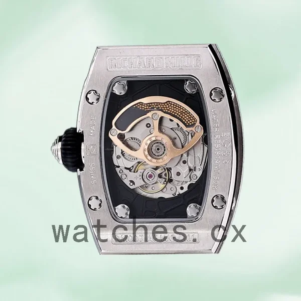Richard Mille RM 07-01 RM 07-01-015 31*45mm Ladies Black With Diamonds Dial - Image 3