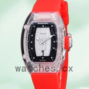 Richard Mille RM 07-02 Ladies 46*32mm RM 07-02-003 Rubber Band Transparent