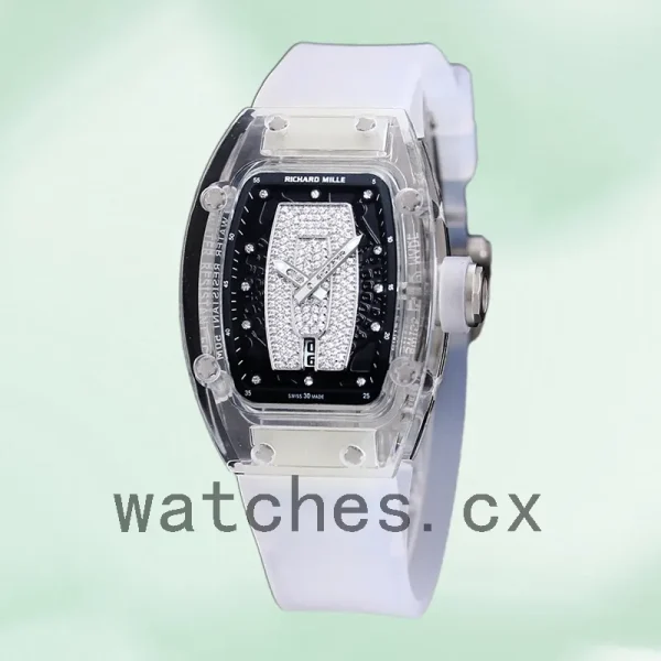 Richard Mille RM 07-02 RM 07-02-004 46*32mm Ladies Rubber Band Diamonds Dial - Image 2