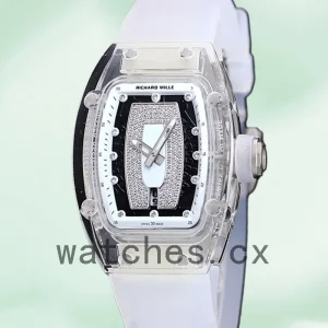 Richard Mille RM 07-02 Ladies 46*32mm RM 07-02-007 White With Diamonds Dial