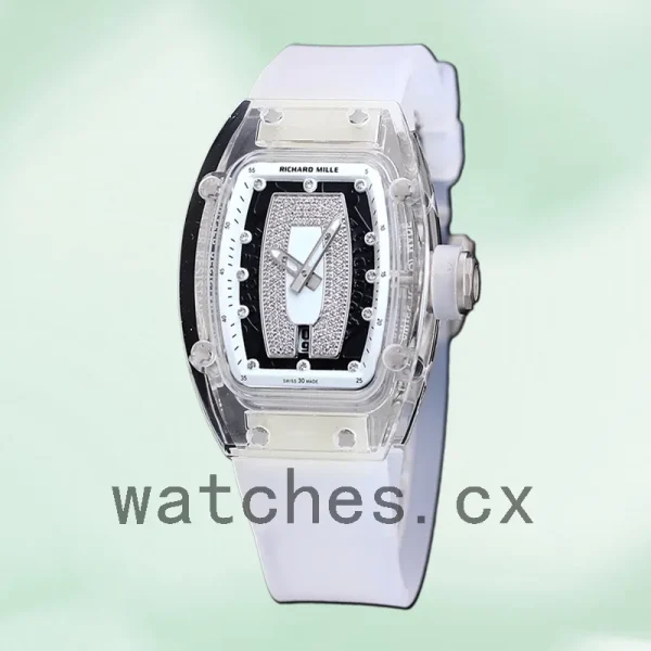 Richard Mille RM 07-02 Ladies 46*32mm RM 07-02-007 White With Diamonds Dial - Image 2