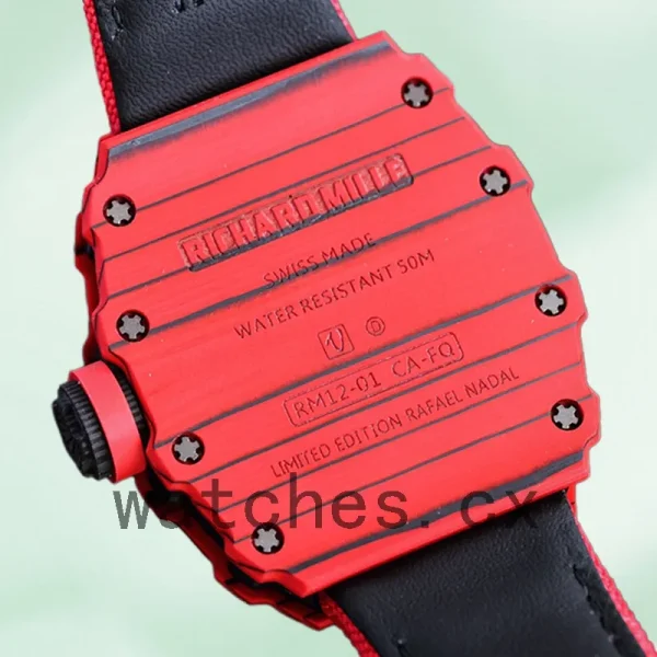 Richard Mille RM12-01 RM12-01 Men Around 50*40mm Automatic Transparent Dial - Image 4