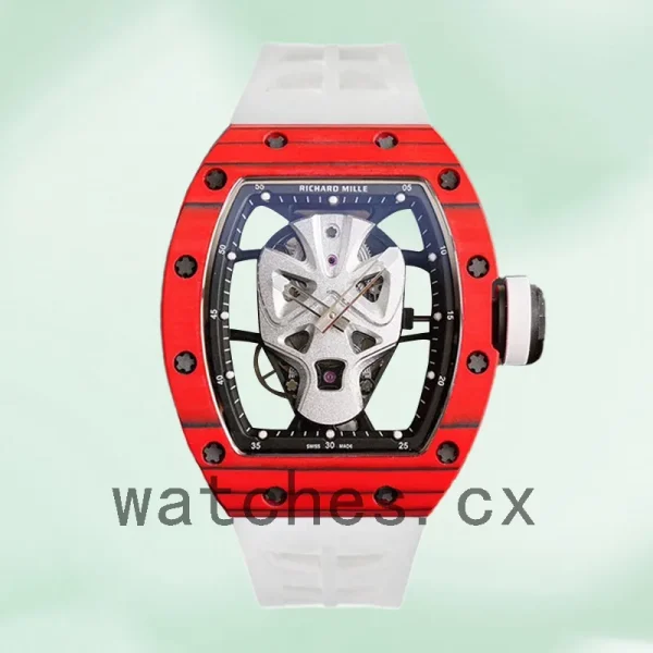 Richard Mille RM52-06 Men Around 50*40mm RM52-06 Automatic Rubber Band - Image 2