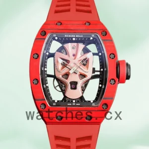 Richard Mille RM52-06 RM52-06 Around 50*40mm Men Hero Dial Rubber Band