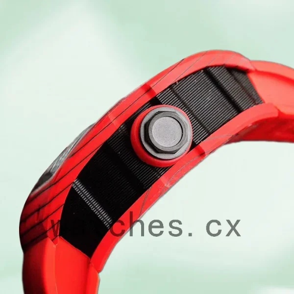 Richard Mille RM52-06 RM52-06 Around 50*40mm Men Hero Dial Rubber Band - Image 4