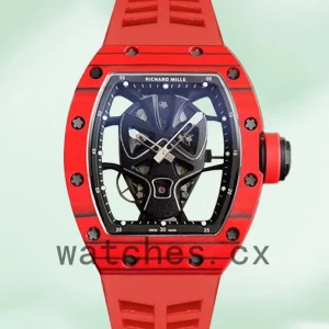 Richard Mille RM52-06 Around 50*40mm Men RM52-06 Rubber Band