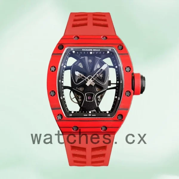 Richard Mille RM52-06 Around 50*40mm Men RM52-06 Rubber Band - Image 2