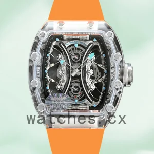 Richard Mille RM53-01 Men Around 50*40mm RM53-01 Transparent Dial