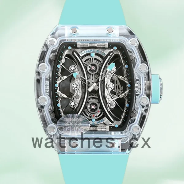 Richard Mille RM53-01 Men RM53-01 Around 50*40mm Transparent Dial