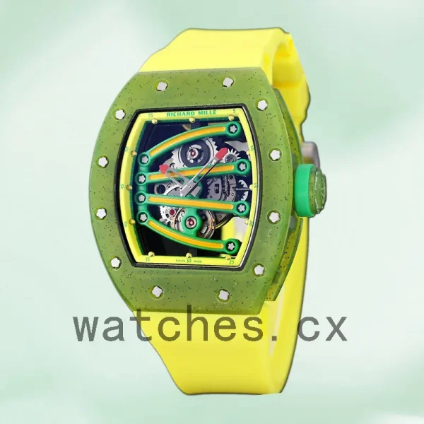Richard Mille RM 56-01 RM 56-01-001 Men 50*42mm Transparent Dial - Image 2