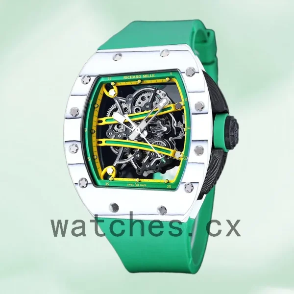 Richard Mille RM 61-01 RM 61-01-001 Men 50*40mm White Automatic - Image 2