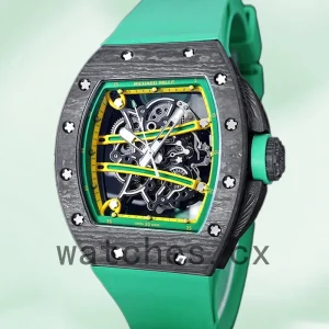 Richard Mille RM 61-01 50*40mm RM 61-01-002 Men Rubber Band