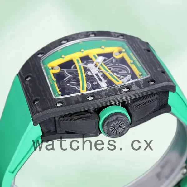 Richard Mille RM 61-01 50*40mm RM 61-01-002 Men Rubber Band - Image 3