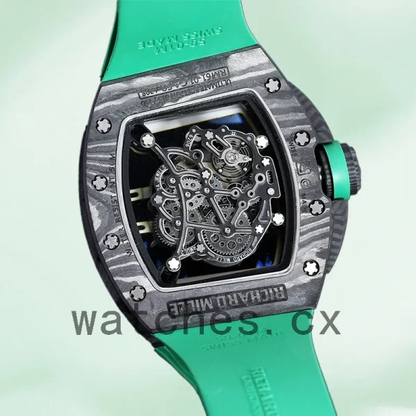 Richard Mille RM 61-01 50*40mm RM 61-01-002 Men Rubber Band - Image 4