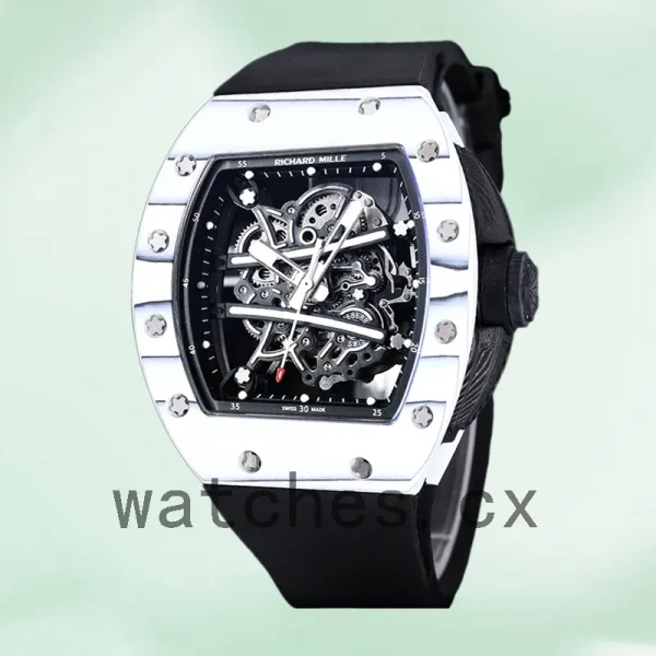 Richard Mille RM 61-01 50*40mm Men RM 61-01-004 Automatic White - Image 2