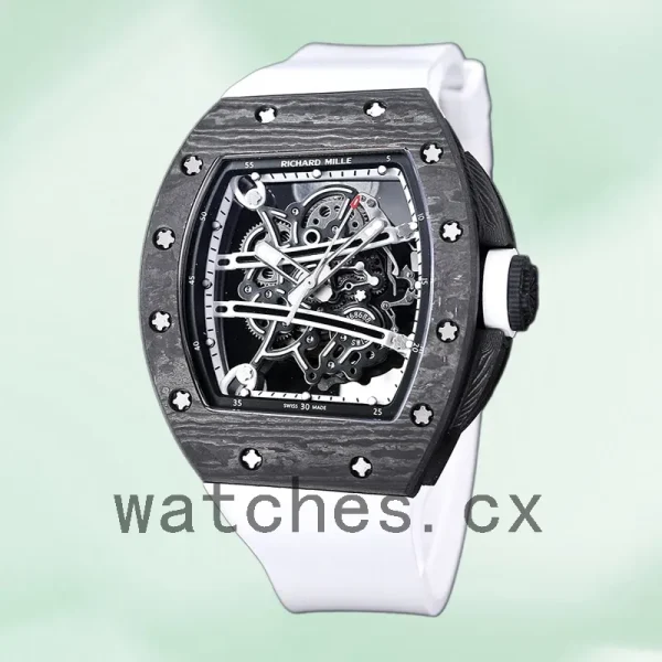 Richard Mille RM 61-01 50*40mm RM 61-01-004 Men Black Transparent Dial - Image 3