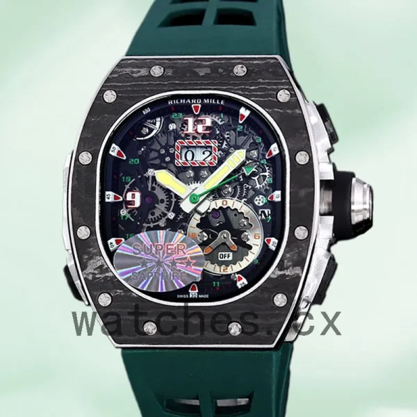 Richard Mille RM 62-01 RM 62-01-003 Men 50*42mm Black