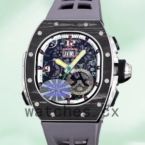 Richard Mille RM 62-01 RM 62-01-007 Men 50*42mm Rubber Band Transparent Dial