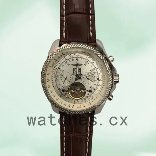 Breitling Bentley Motors Tourbillon 46mm Men's RSH-BRT-9487 Silver-tone Automatic - Image 2