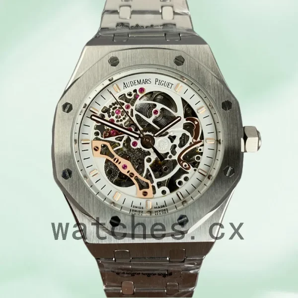 Audemars Piguet Royal Oak 42mm Men's RoyalOak026 Silver-tone Bracelet - Image 2