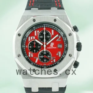 Audemars Piguet Royal Oak Offshore Men's 42mm RoyalOakOffshore004 Quartz/Automatic Red Dial