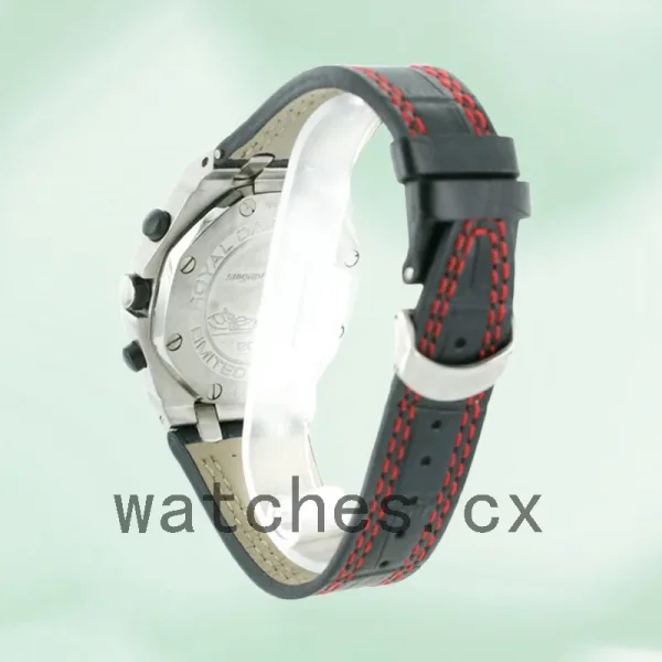 Audemars Piguet Royal Oak Offshore Men's 42mm RoyalOakOffshore004 Quartz/Automatic Red Dial - Image 4