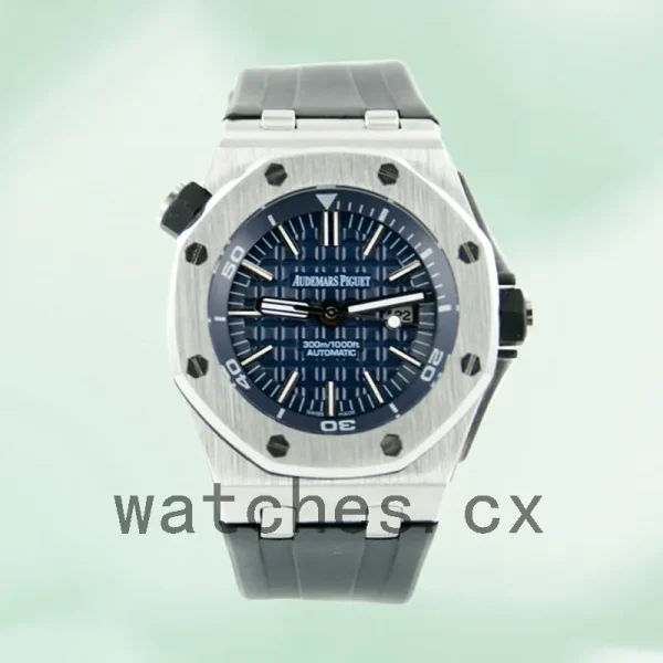 Audemars Piguet Royal Oak Offshore Men's 43mm RoyalOakOffshore008 Blue Dial - Image 2