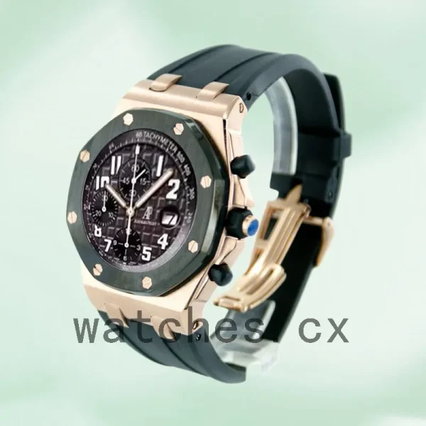 Audemars Piguet Royal Oak Offshore Men's RoyalOakOffshore009 42mm Rose Gold-tone - Image 3