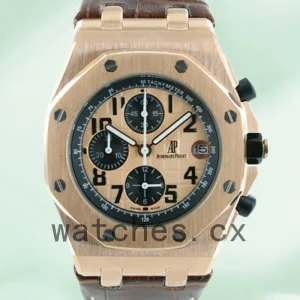 Audemars Piguet Royal Oak Offshore 42mm Men's RoyalOakOffshore010 Champagne Dial