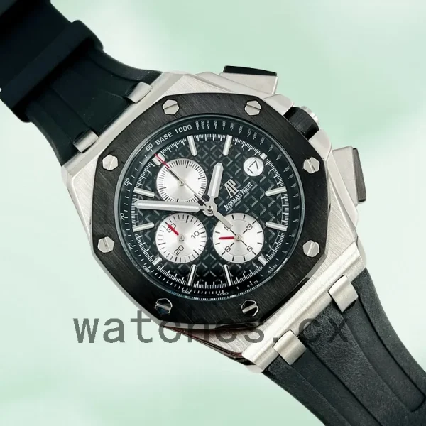 Audemars Piguet Royal Oak Offshore Men's RoyalOakOffshore018 44.7mm Black Dial Quartz/Automatic - Image 3