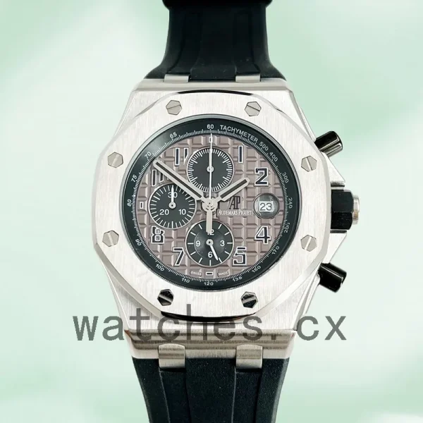 Audemars Piguet Royal Oak Offshore RoyalOakOffshore020 Men's 43mm Rubber Band - Image 2
