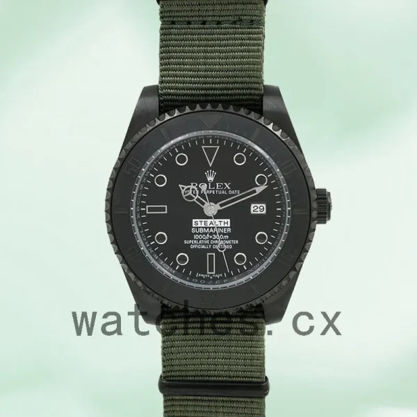 Rolex Submariner 40mm Men's Stealth Black-tone Black Dial - Image 2
