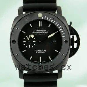 Panerai Luminor Submersible Submersible002 47mm Men's Black-tone Black Dial