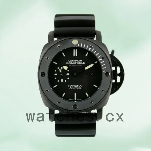 Panerai Luminor Submersible Submersible002 47mm Men's Black-tone Black Dial - Image 2