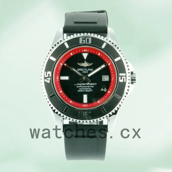 Breitling Superocean SuperoceanBK008 46mm Men's Strap Black Dial - Image 2