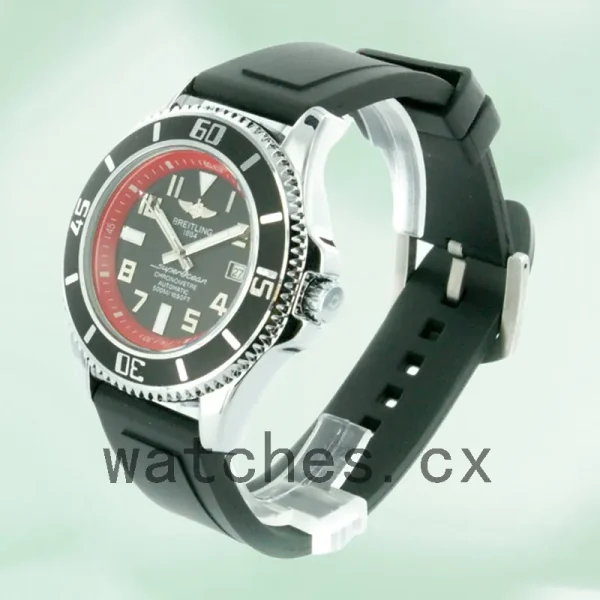 Breitling Superocean SuperoceanBK008 46mm Men's Strap Black Dial - Image 3