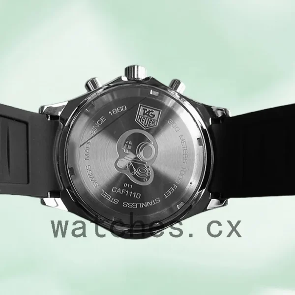 Tag Heuer Aquaracer 43mm Men's AquaracerBKSB006 Silver-tone Black Dial - Image 4
