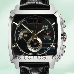 Tag Heuer Monaco Men's 43mm CAL2110.FC6257 Black Dial