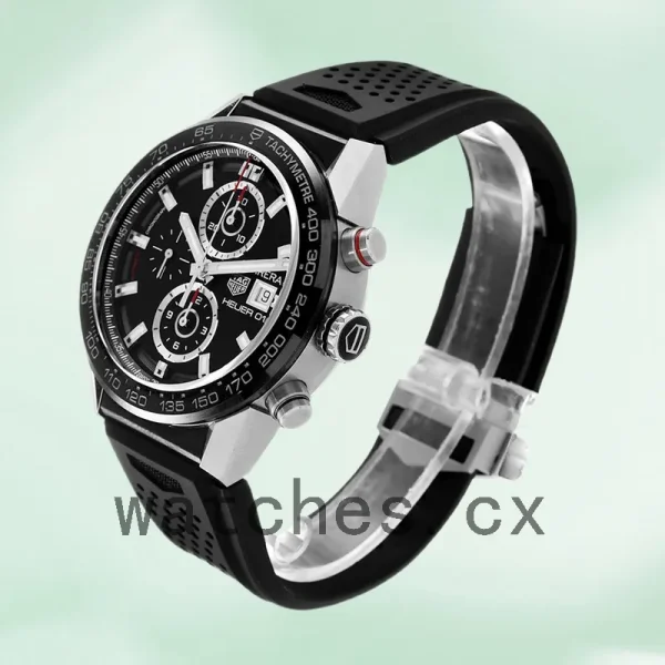 Tag Heuer Carrera 43mm CAR201Z.BA0714 Men's Japanese Quartz - Image 3