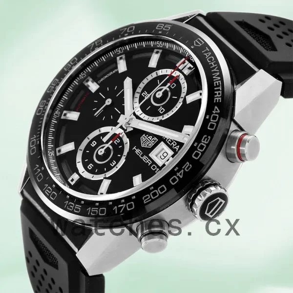 Tag Heuer Carrera 43mm CAR201Z.BA0714 Men's Japanese Quartz - Image 4