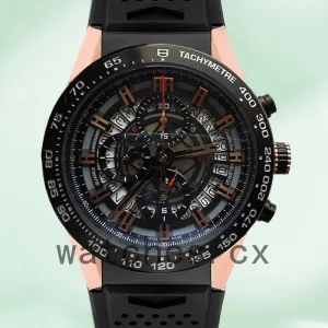Tag Heuer Carrera CAR205A.FT6087 43mm Men's Rubber Band Automatic