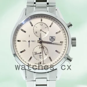 Tag Heuer Carrera 43mm Men's CAR2111.BA0720 Automatic Silver-tone