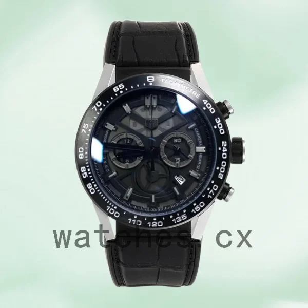 Tag Heuer Carrera 43mm CAR5A8Y.FC6377 Men's Silver-tone - Image 2