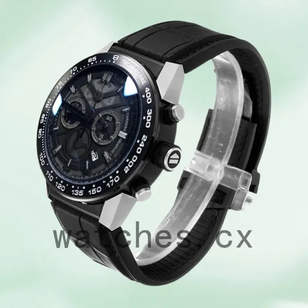 Tag Heuer Carrera 43mm CAR5A8Y.FC6377 Men's Silver-tone - Image 3