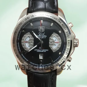 Tag Heuer Carrera 43mm CAV511A.FC6225 Men's Black Dial